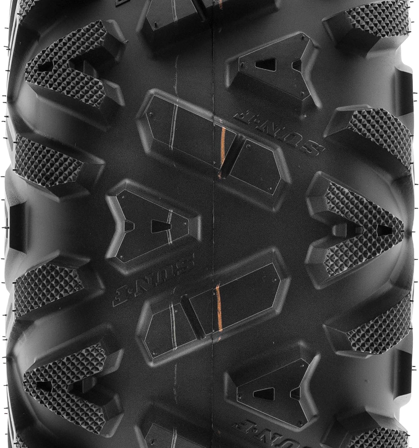 SunF ATV Tires 25x10-12 UTV Tire 25x10x12 All Terrain Off-Road Mud Tires, 6 Ply Tubeless