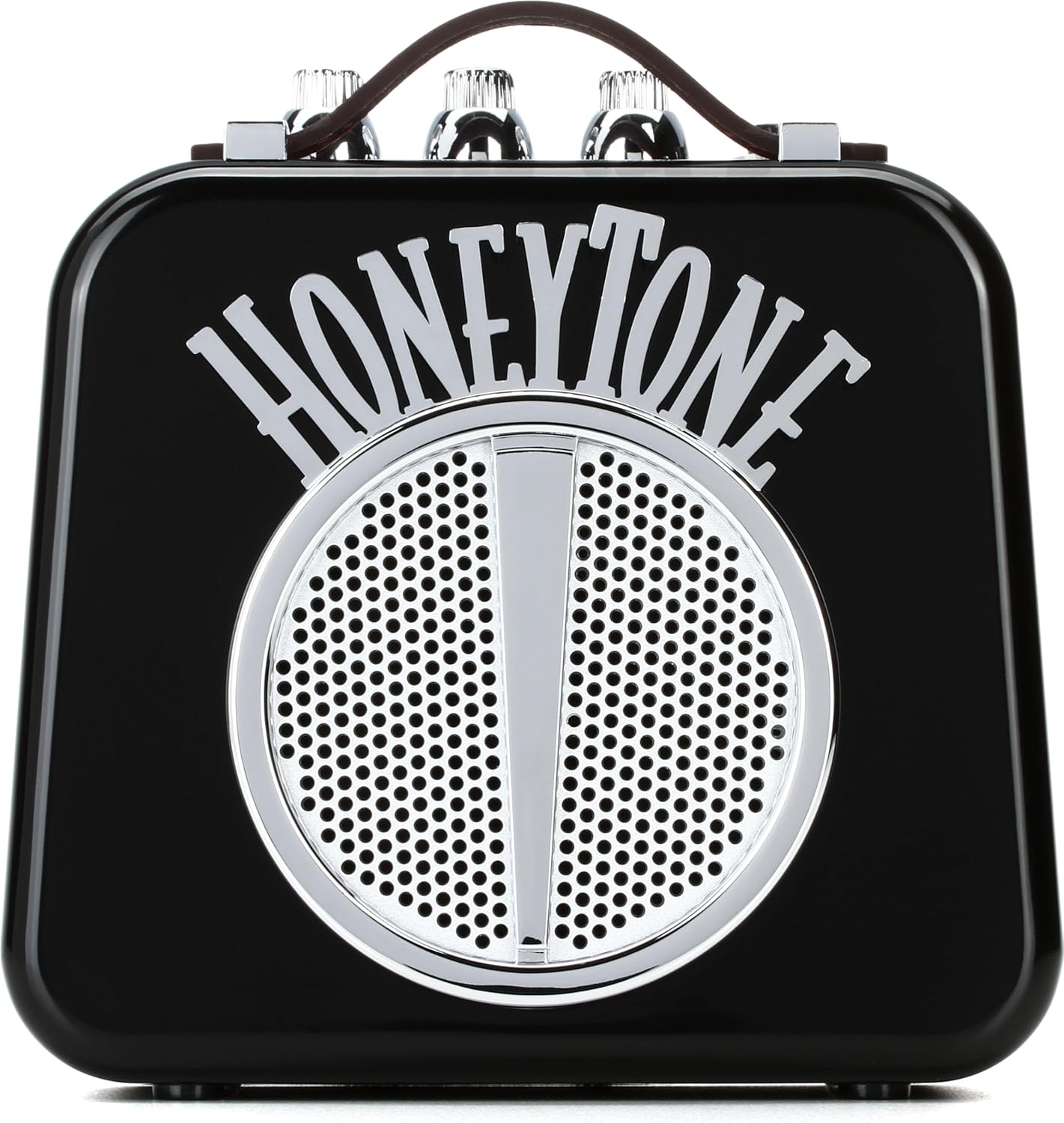 Danelectro Honeytone N-10 Guitar Mini Amp, Black with belt clip | Includes belt clip