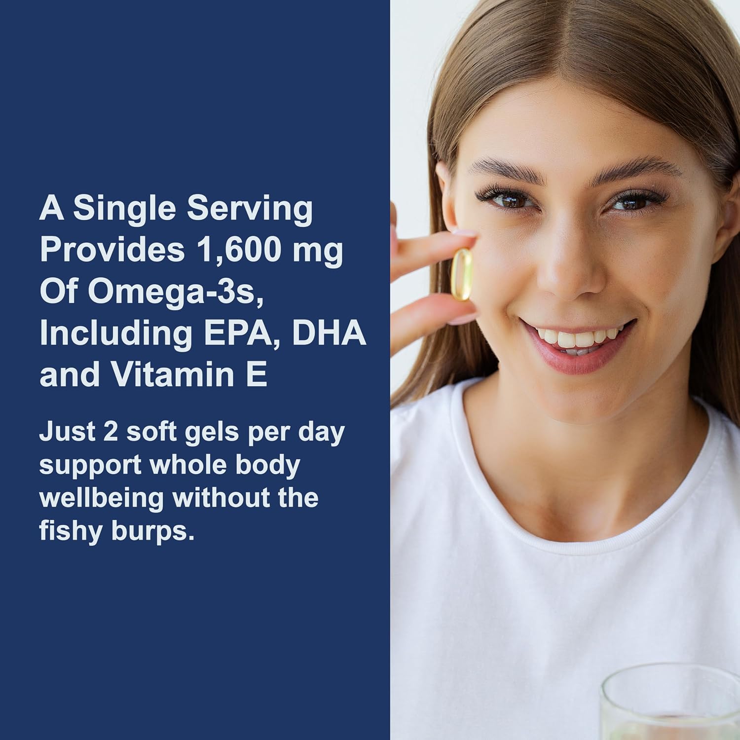 Carlson Elite Omega-3 Gems, 1600 mg, from Norway, Lemon, 90 + 30 Softgels | Omega-3 Fatty Acids Including EPA and DHA; Wild-Caught Fish Oil Supplement; Sustainably Sourced Omega 3 Fish Oil Capsules