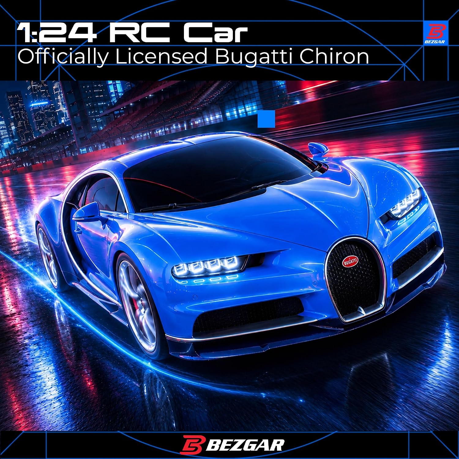 BEZGAR 1:24 Ferrari Remote Control Car Licensed FXX-K EVO
