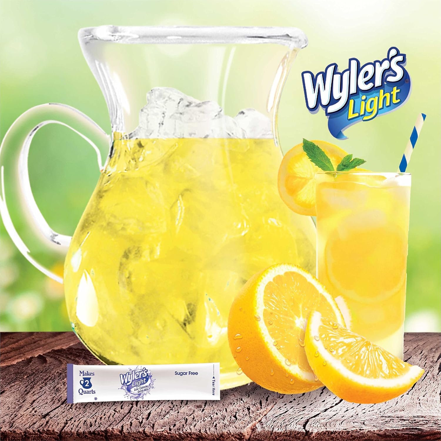 Wyler's Light Pitcher Packs Water Drink Mix, Fruit Punch, 6 Packets