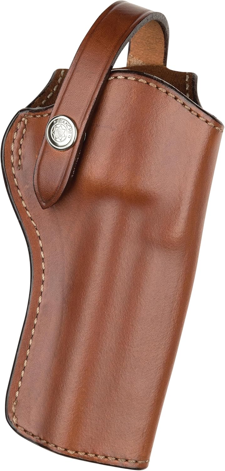 Bianchi, 1L Lawman Holster, Tan, Size 02, Right Hand (10054)