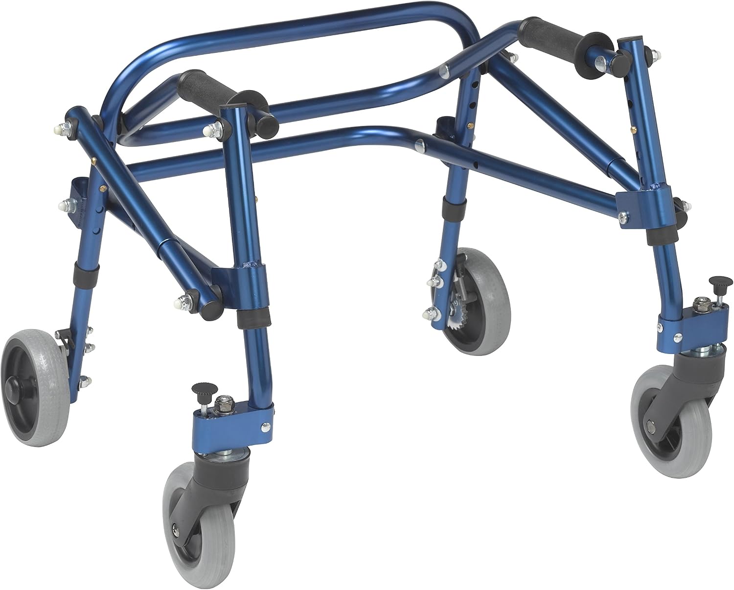 Inspired by Drive KA2200-2GKB Nimbo Posterior Walker, Knight Blue | Pediatric Posterior Walker Offers Lightweight, Adjustable Support to Help Children Build Walking Confidence
