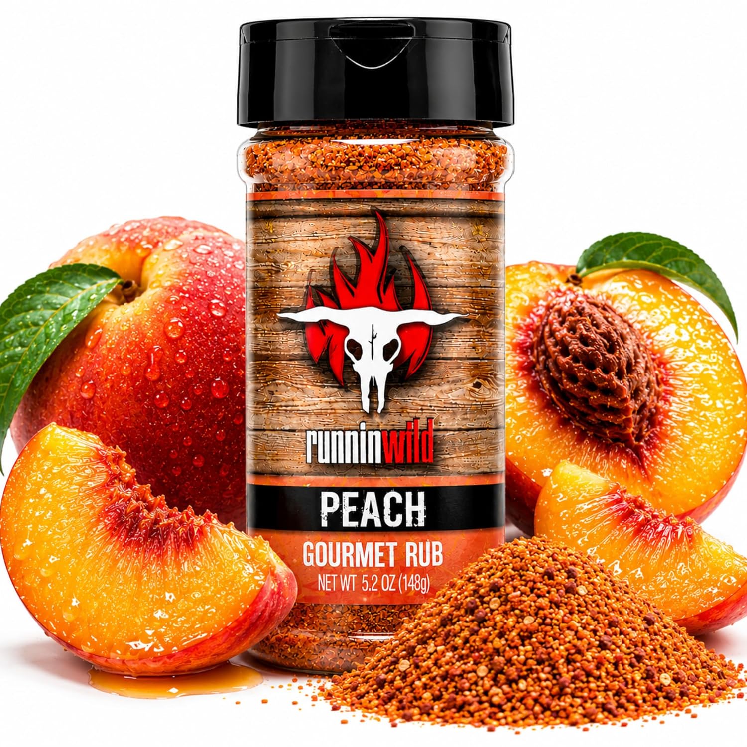 Gourmet Brisket Seasoning | Brisket Rub for Smoker or Grill | No Artificial Flavors | No MSG added | Runnin’ Wild Foods, 6.4 ounces