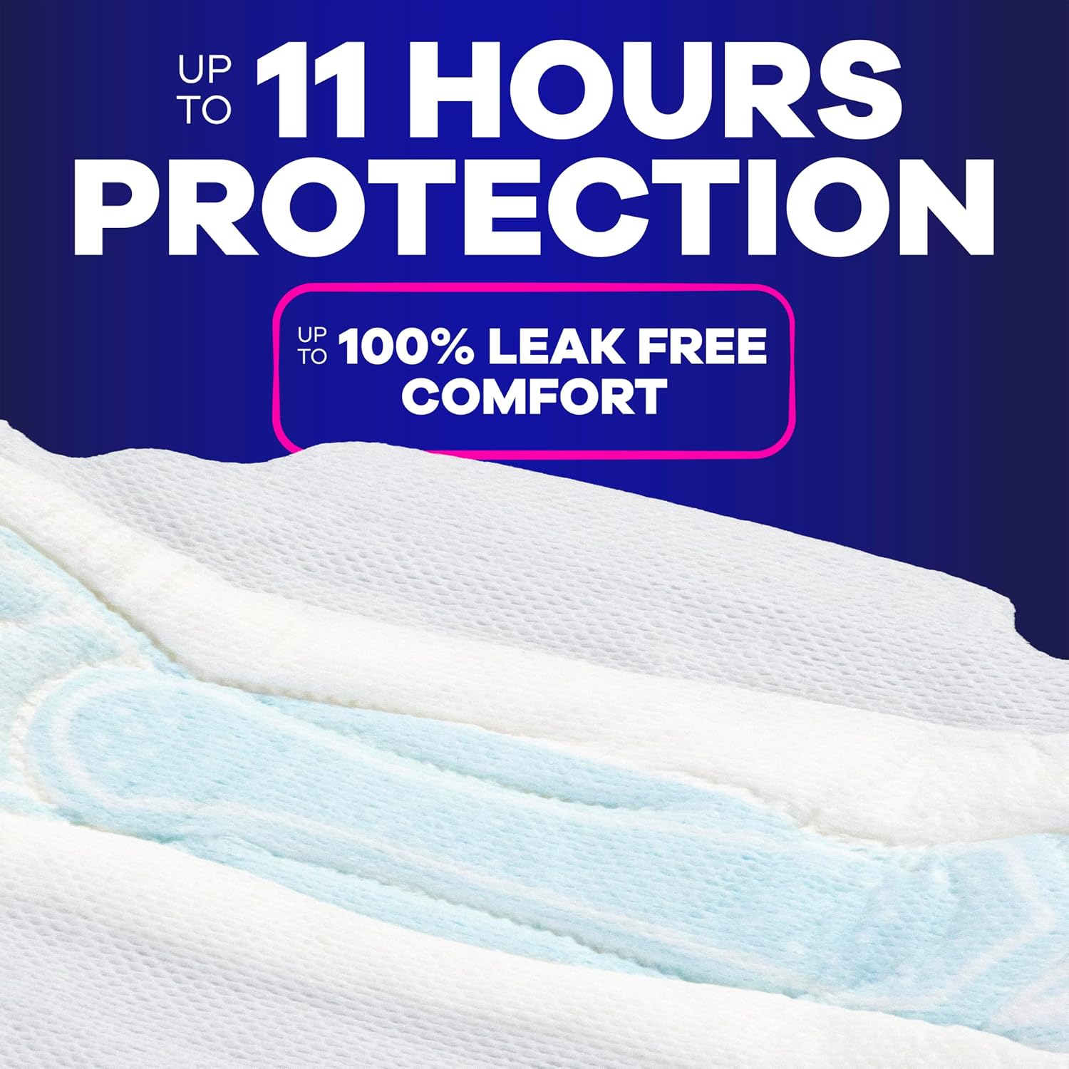 Always Maxi Overnight Pads with Wings for Women, Size 5, Extra Heavy Overnight Absorbency, Unscented, 36 Count