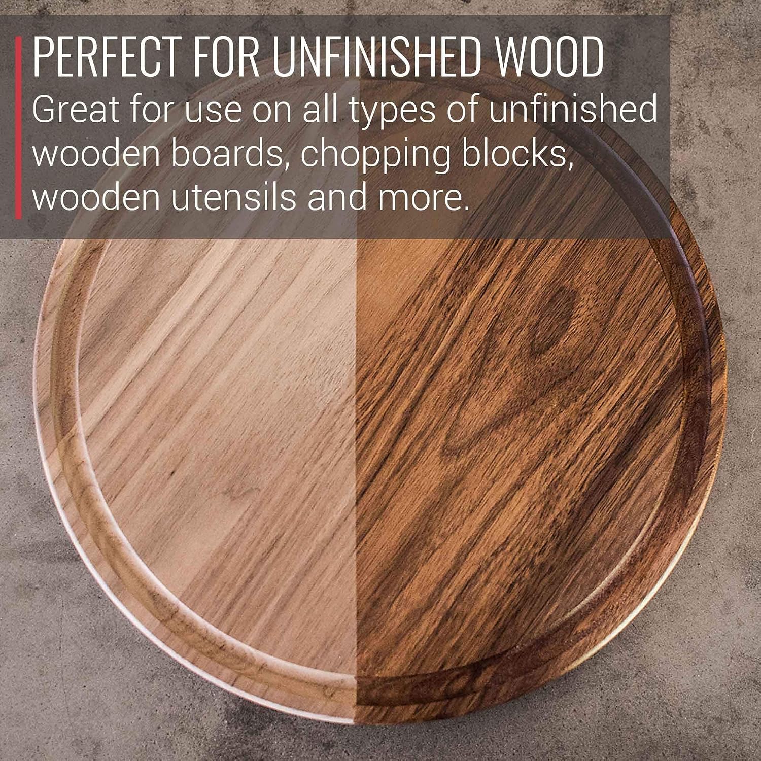 Coconut Cutting Board Oil 8oz + Walnut Cutting Board Small 8x12
