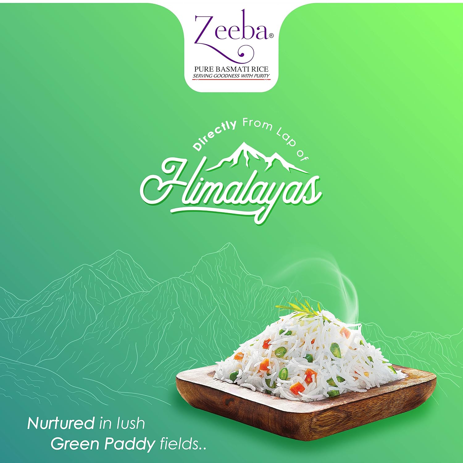Zeeba 1121 Premium Basmati Rice, 10 lbs (4.54 kg)