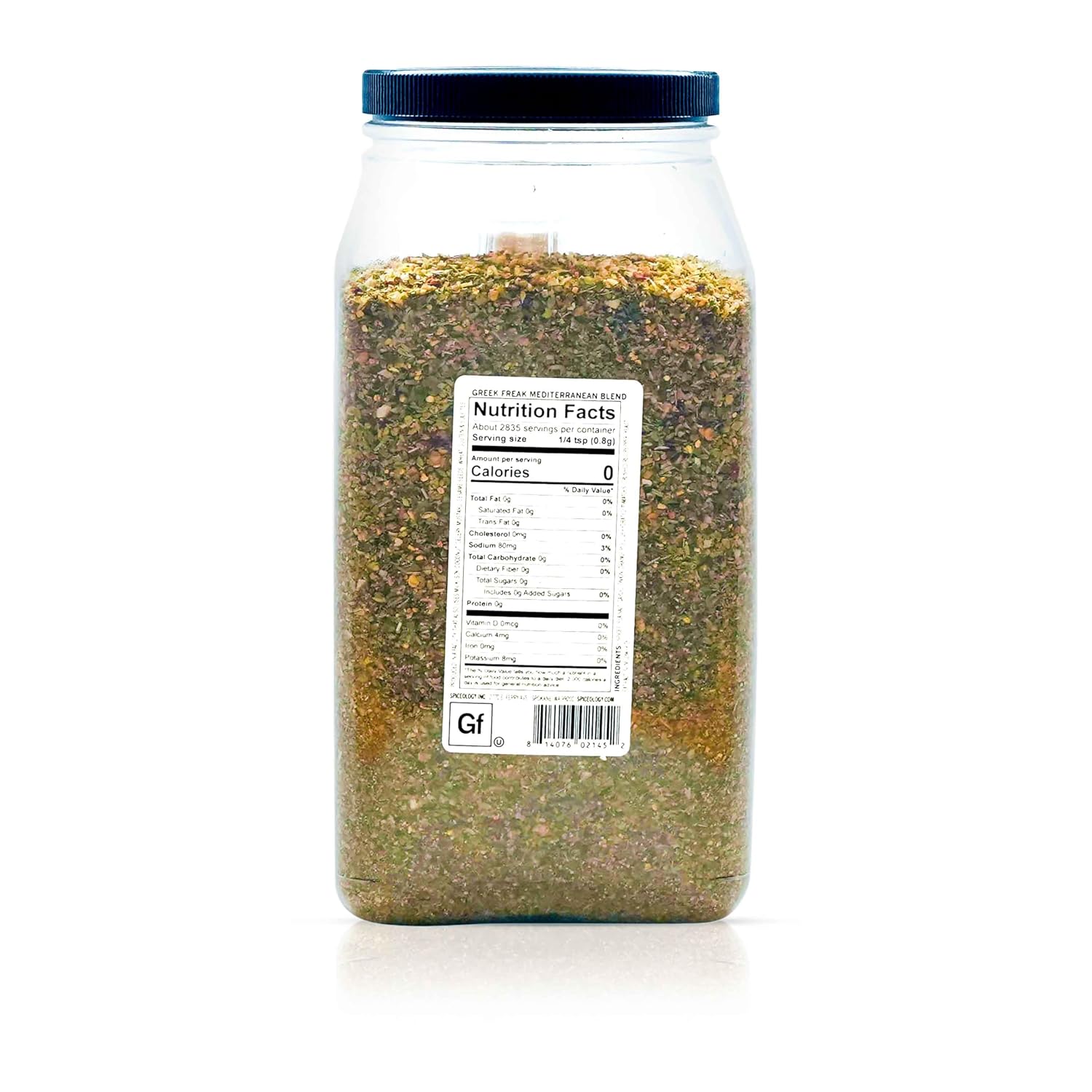 Spiceology Greek Freak Mediterranean Seasoning, 16 oz | Greek Herbs & Spices, For Chicken, Potatoes, Salad, Gyros, Pasta & Pizza