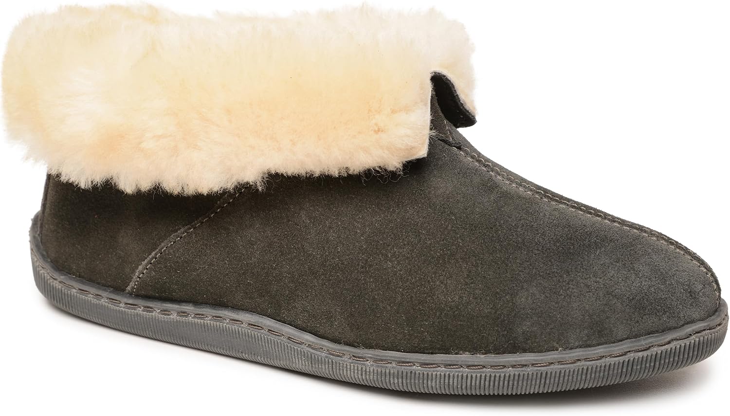 Minnetonka Men's Sheepskin Ankle Boots