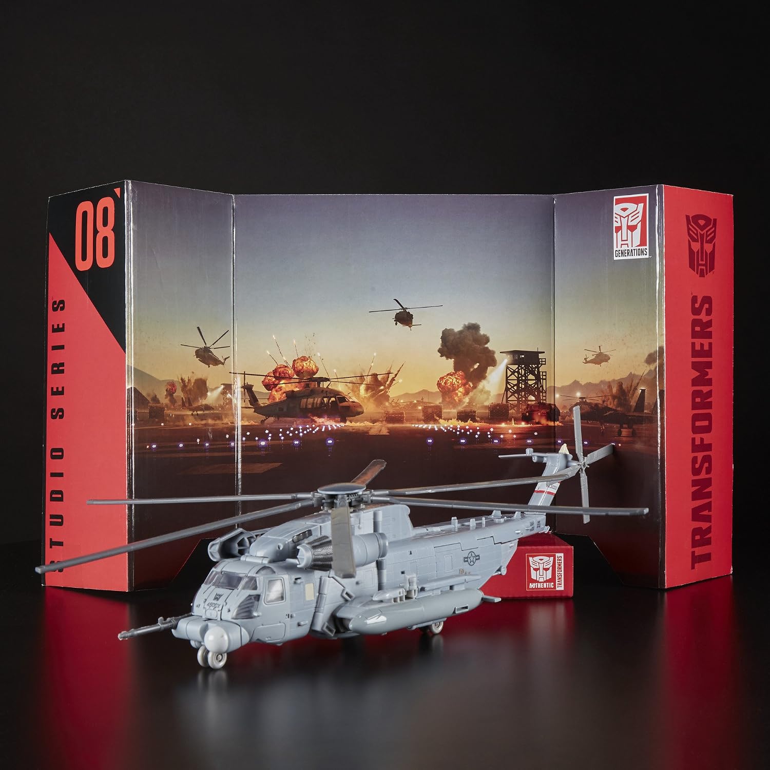 Transformers E0980 MV6 Studio Series 50 Tf1 Blackout Action Figure