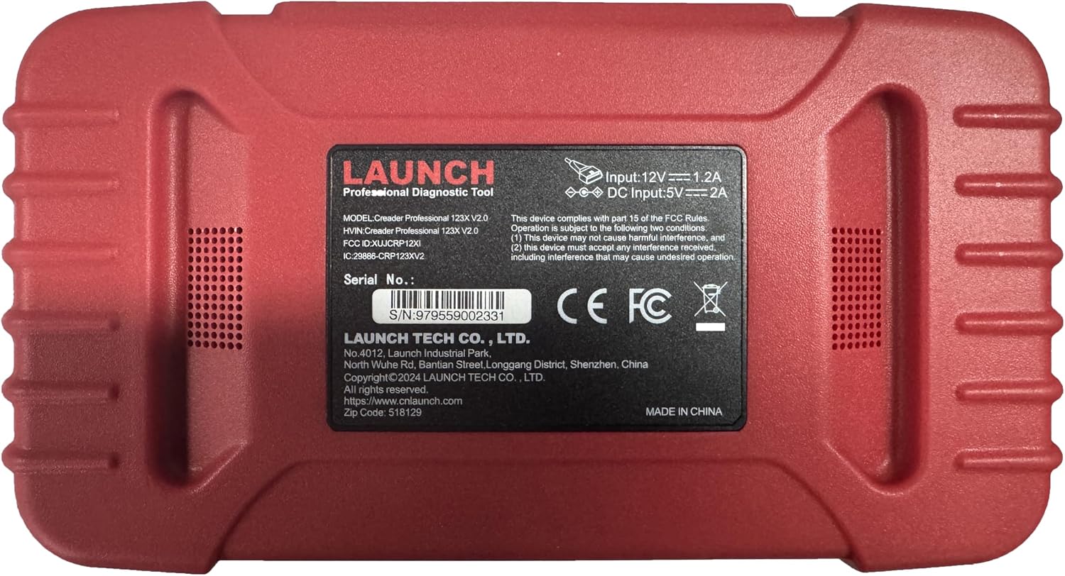 Launch OBD2 Scanner CRP123X Elite V3.0