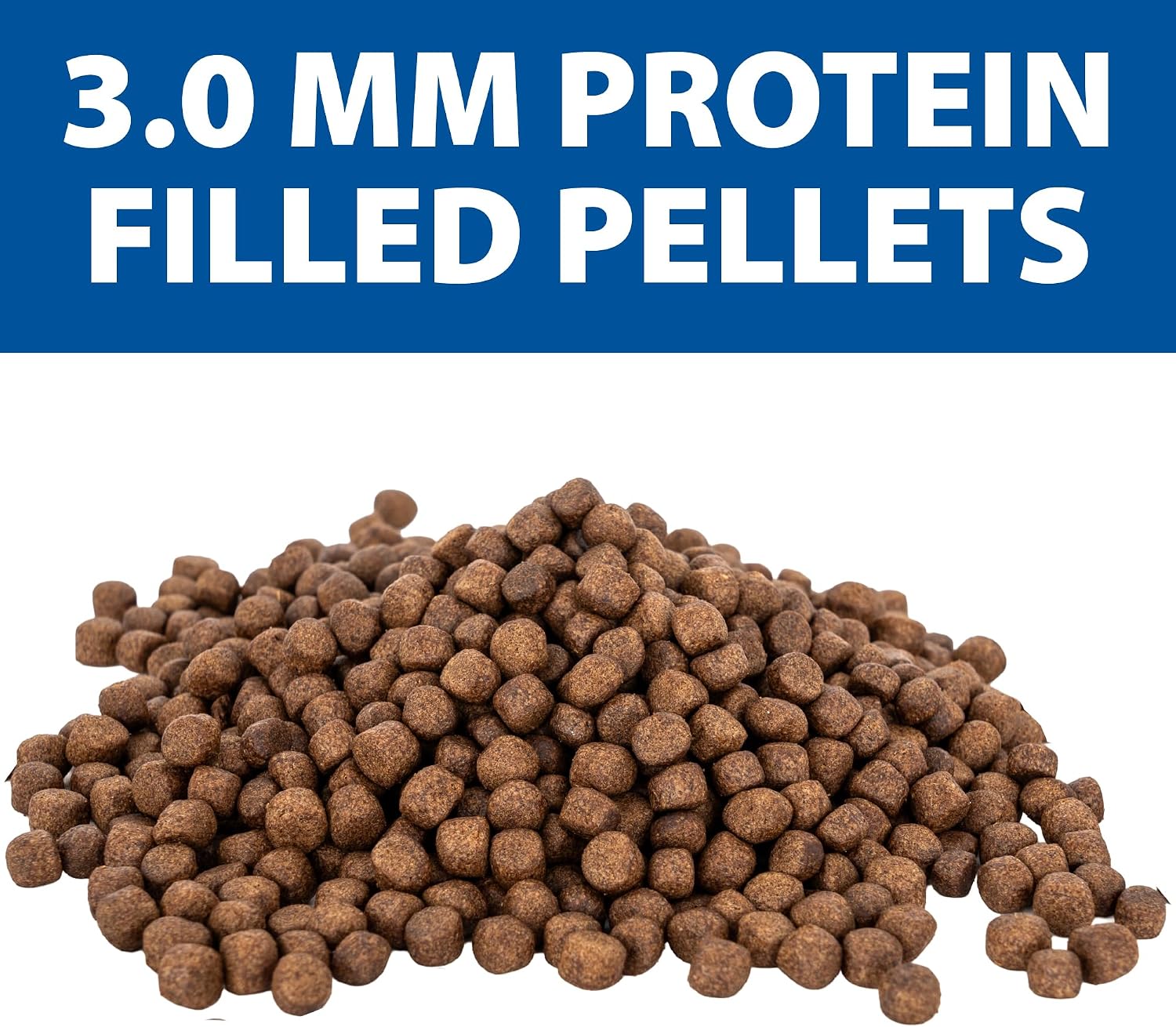 The Pond Guy Game Fish Grower Floating Pellet Food, 17 lbs | Complete aquatic nutrition for bass, trout