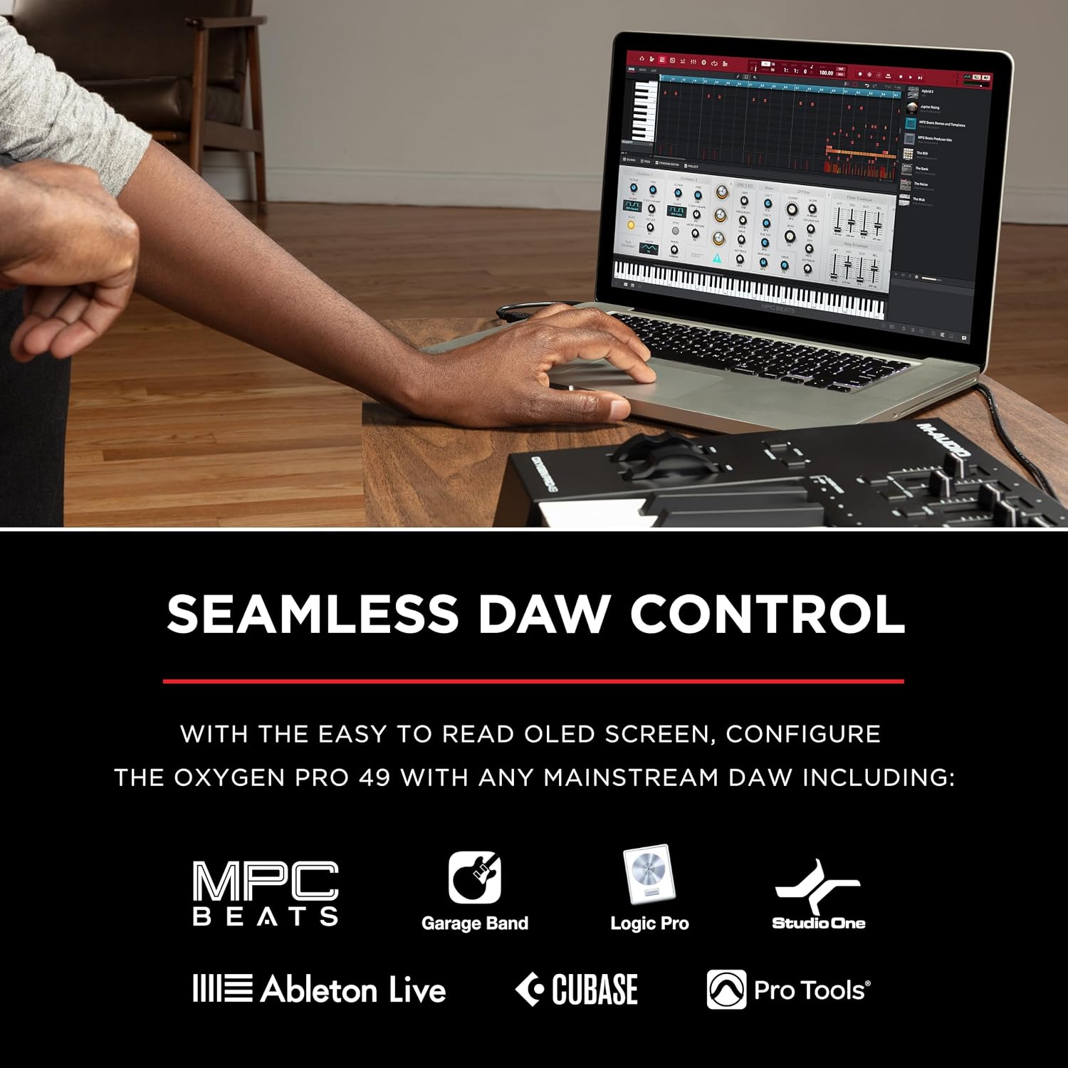 M-AUDIO Oxygen Pro 61 USB MIDI Keyboard Controller