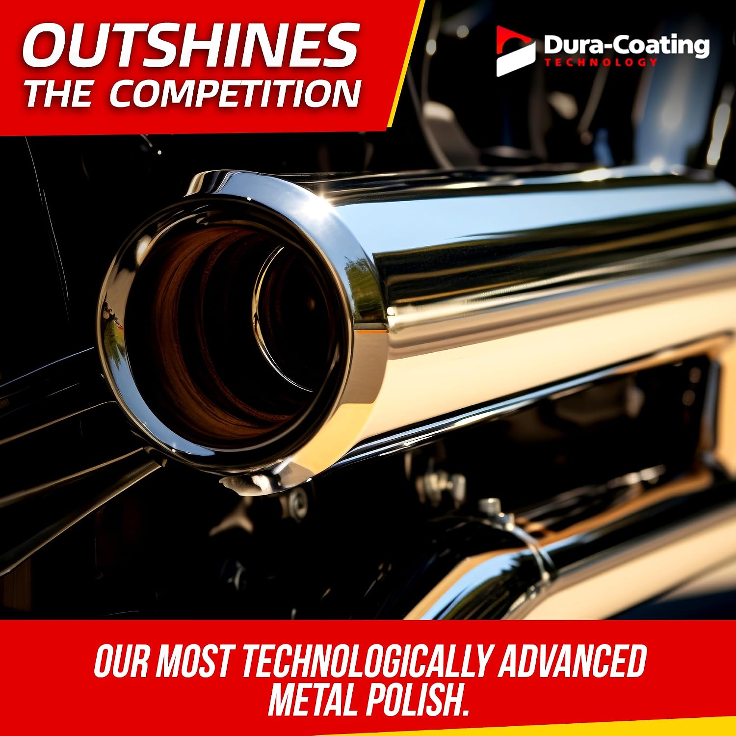 DURA-COATING TECHNOLOGY, Blue Premium Metal Polish - Perfect Brightener and Scratch Remover for Aluminum Wheels, Diamond Plate, Stainless Steel
