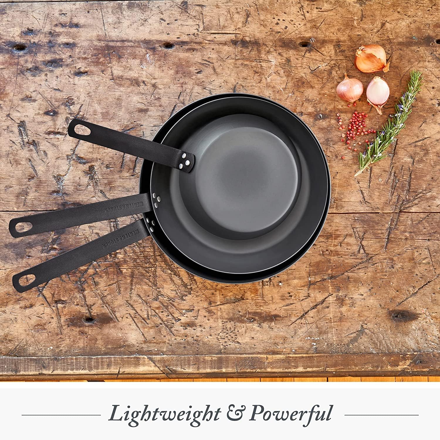 Merten & Storck 10" Pre-Seasoned Carbon Steel Frying Pan Skillet