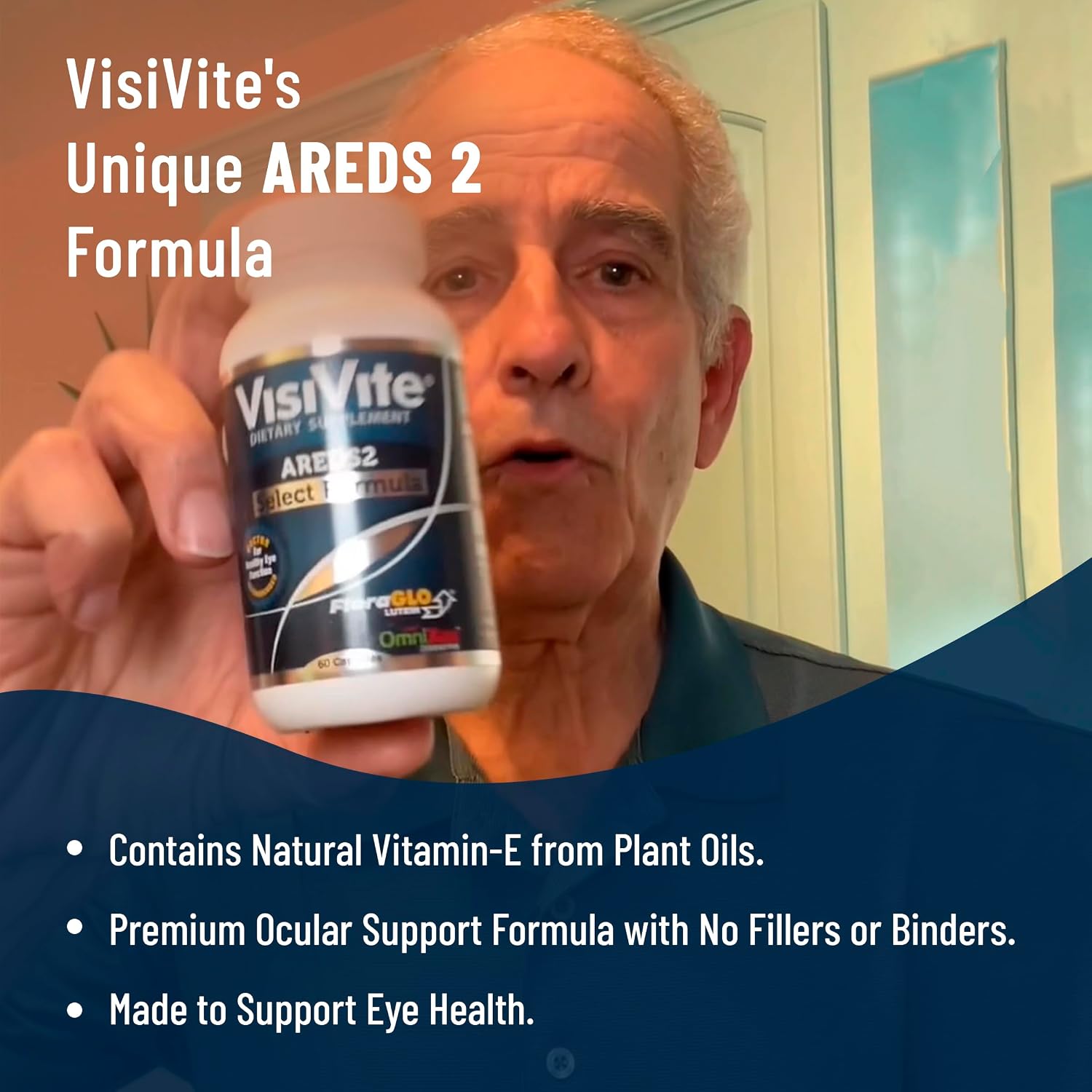 VisiVite Doctor Formulated AREDS 2 Select Eye Vitamins, 60 Capsules | Macular Support Formula