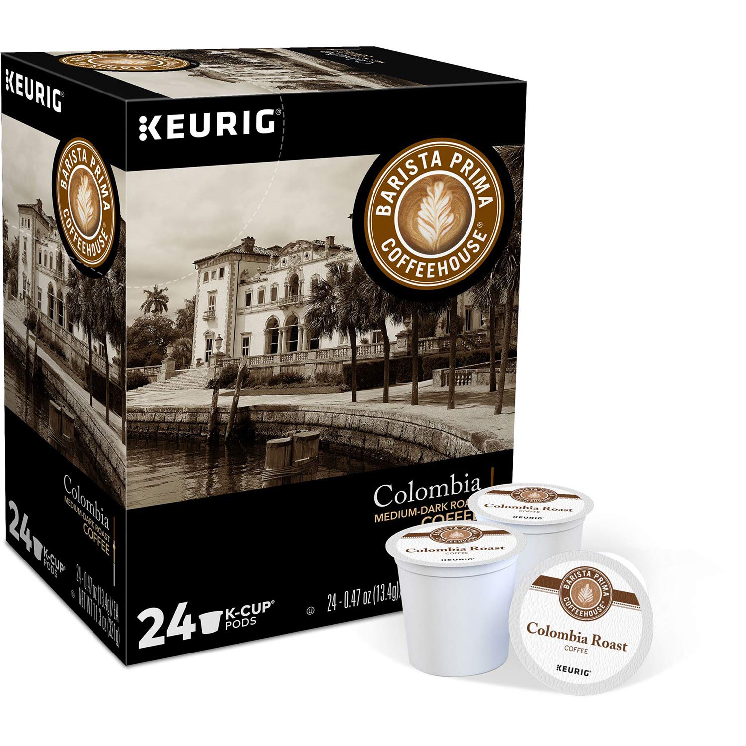 Barista Prima Coffeehouse Coffee, Keurig K-Cups, Colombia, 24- Count