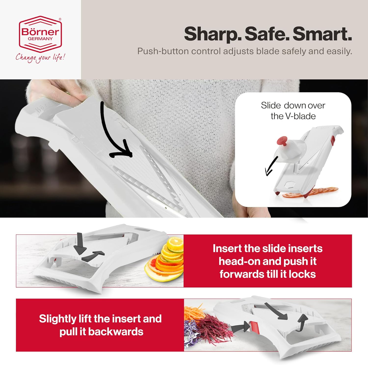 Swissmar, Vpower V-Slicer Mandoline