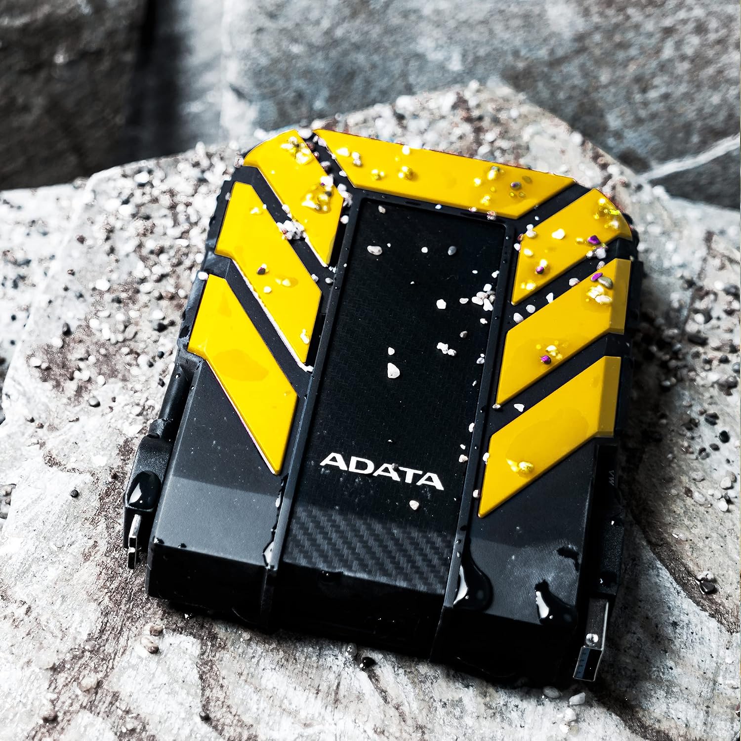 ADATA HD710 Pro - 4 TB External Hard Drive - Shockproof, Waterproof & Dustproof - Durable Storage - For Gamers, Students & Professionals - Mac, PC & Linux Compatible - Black - AHD710P-1TU31-CBK
