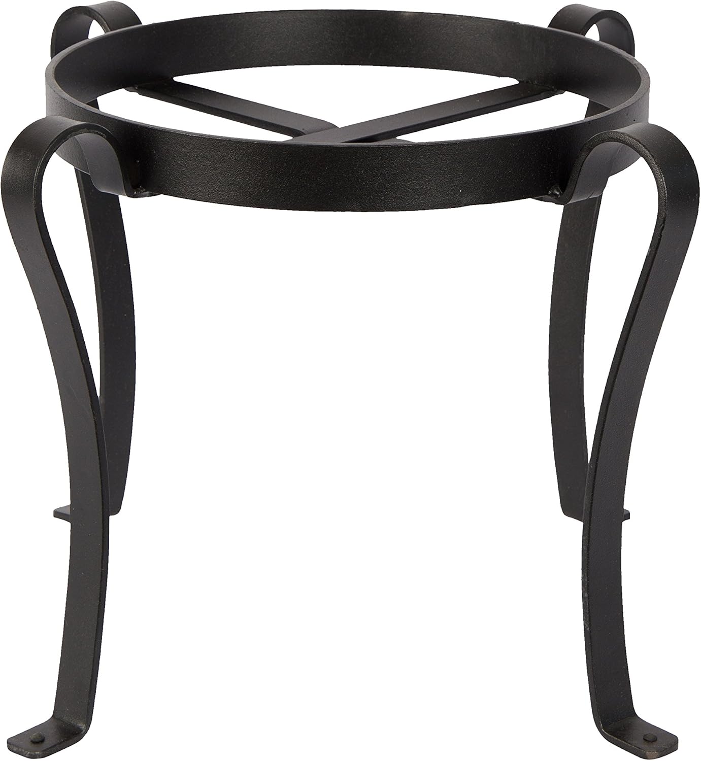 Achla Designs Patio Flower Pot Plant Stand, 18-in H Black