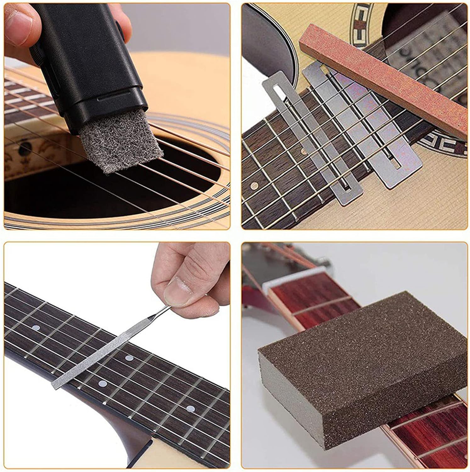 72PCS Guitar Tool Kit
