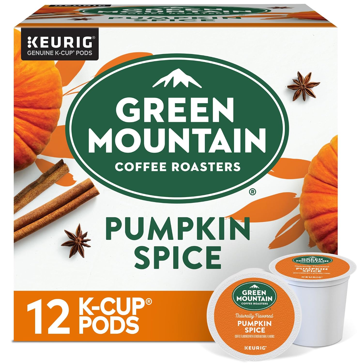 Green Mountain Coffee Roasters Island Coconut, Single-Serve Keurig K-Cup Pod, Flavored Light Roast Coffee, 24 Count (Pack of 1)