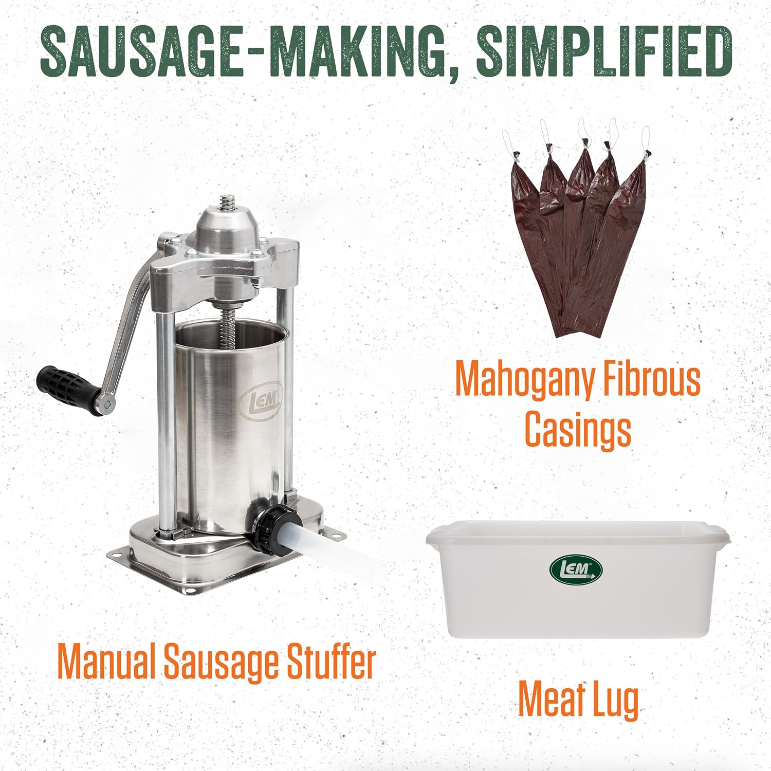 LEM Backwoods Cured Sausage Seasoning with Cure Packet, Jalapeno Summer Sausage