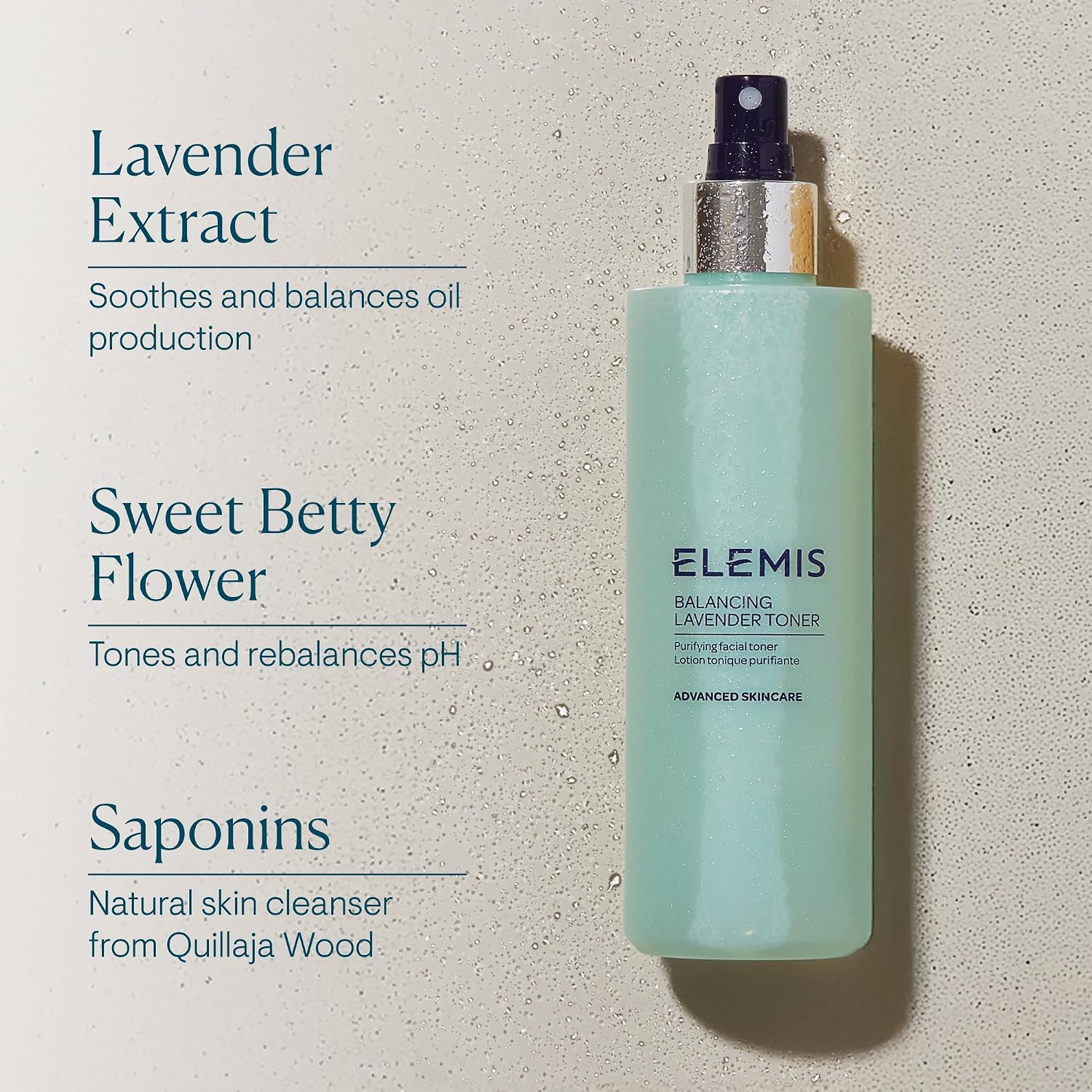 ELEMIS Balancing Toner | Alcohol-Free Purifying Facial Treatment Gently Softens, Soothes