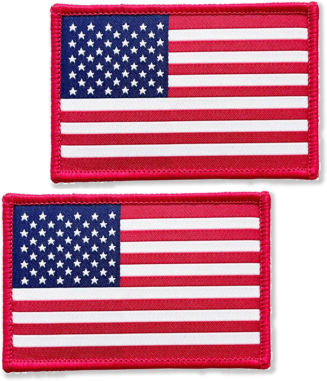 2 Pack Nicaragua Flags Patch Nicaraguans Flag Patches Patriotic Military Team Tactical Patch 3×2 Inch