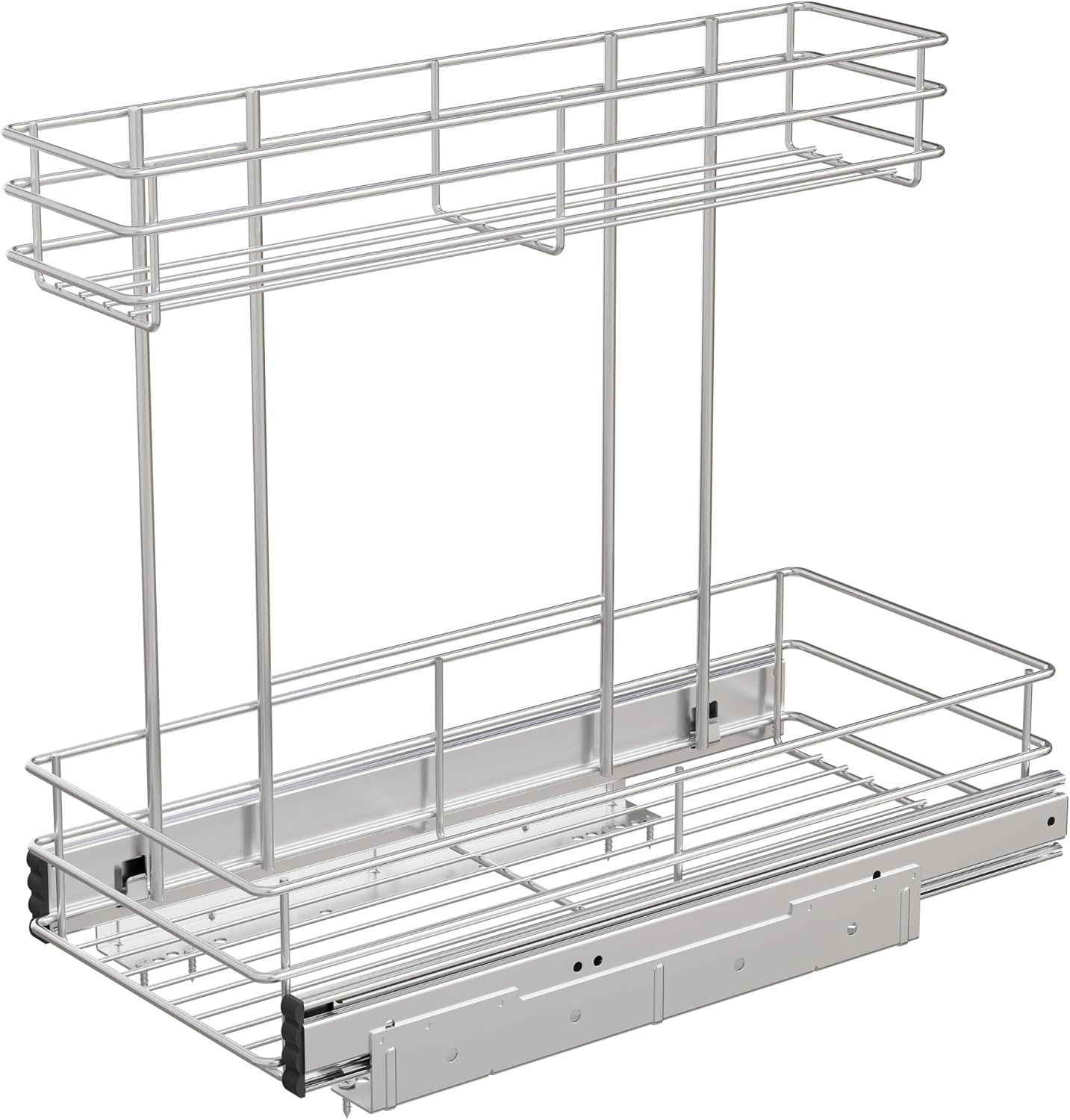 Under Sink Organizer 9" W X19 D, Pull Out Cabinet Organizer 2 Tier