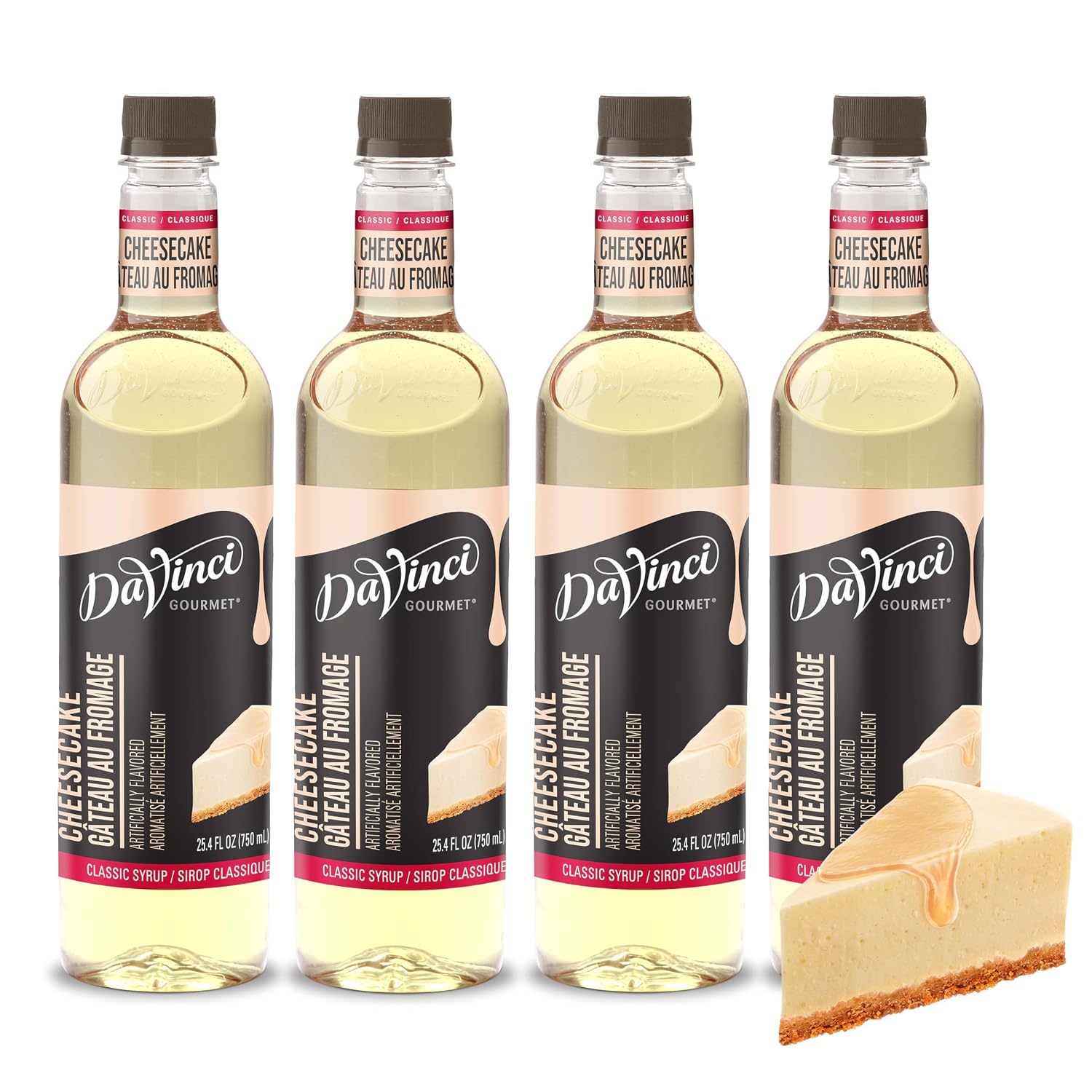 DaVinci Gourmet Classic Strawberry Syrup, 25.4 Fluid Ounces, Kosher, 1 Count