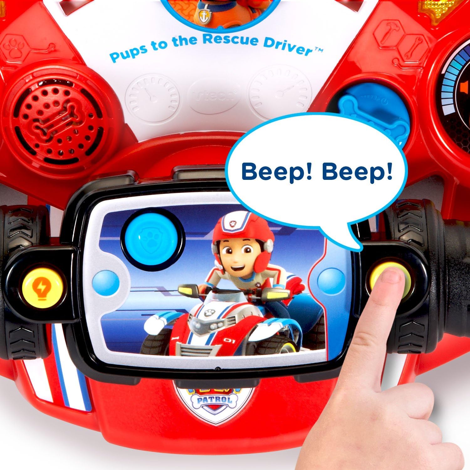 VTech Paw Patrol Pups to The Rescue Driver, Red