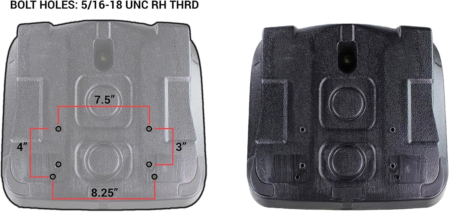 E-VG11696 Seat for John Deere XUV, E, TURF, TE TURF ELECTRIC, TH TURF GATOR, TH 6X4 DIESEL, TX 4X2, F735, F725