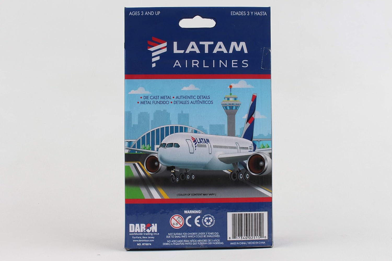 Daron Toy Airplane RT9904 – Emirates A380 – Die-Cast Metal Model Airplane Toy with Plastic Parts for Kids Ages 3+