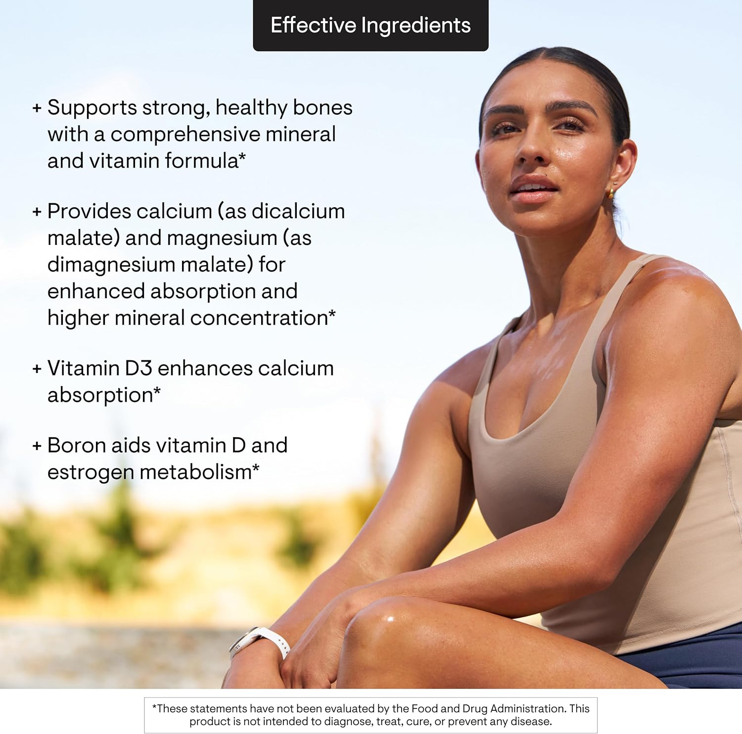 THORNE Advanced Bone Support, Calcium, Magnesium & Vitamin D3, 120 Capsules | Supports Bone Strength, Bone Density & Calcium Absorption