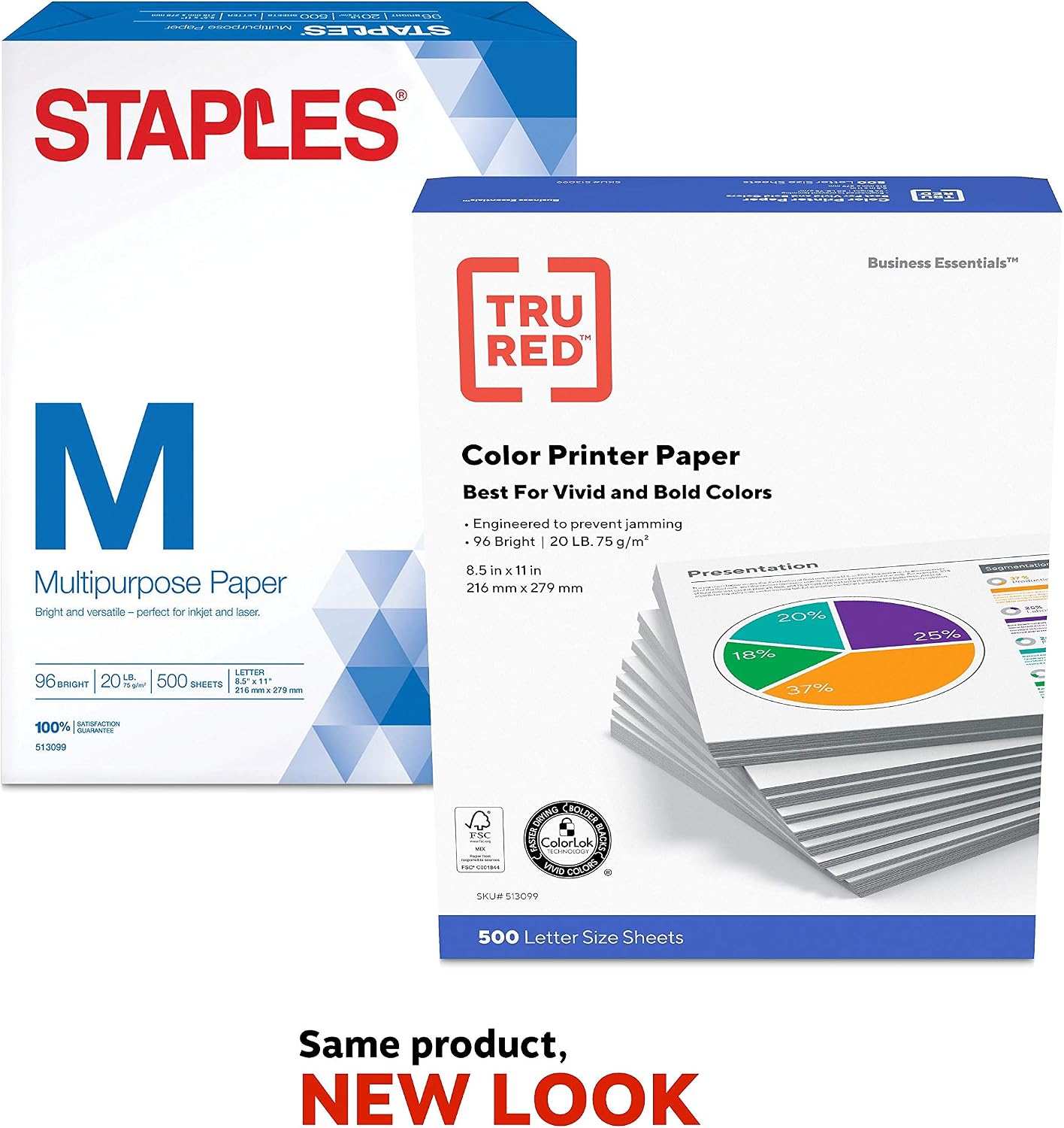 Staples 11-Inch X 17-Inch Multipurpose Paper 20 Lbs. 96 Brightness 500/Ream