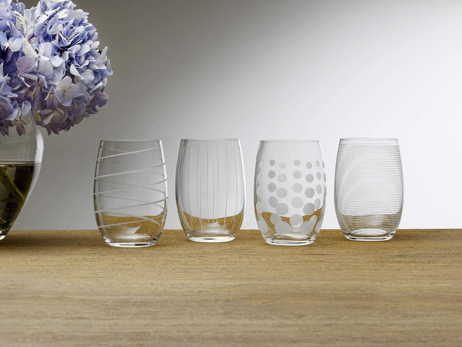 Mikasa Cheers Bordeaux Wine Glass, Set of 4, 24 Ounce, Clear