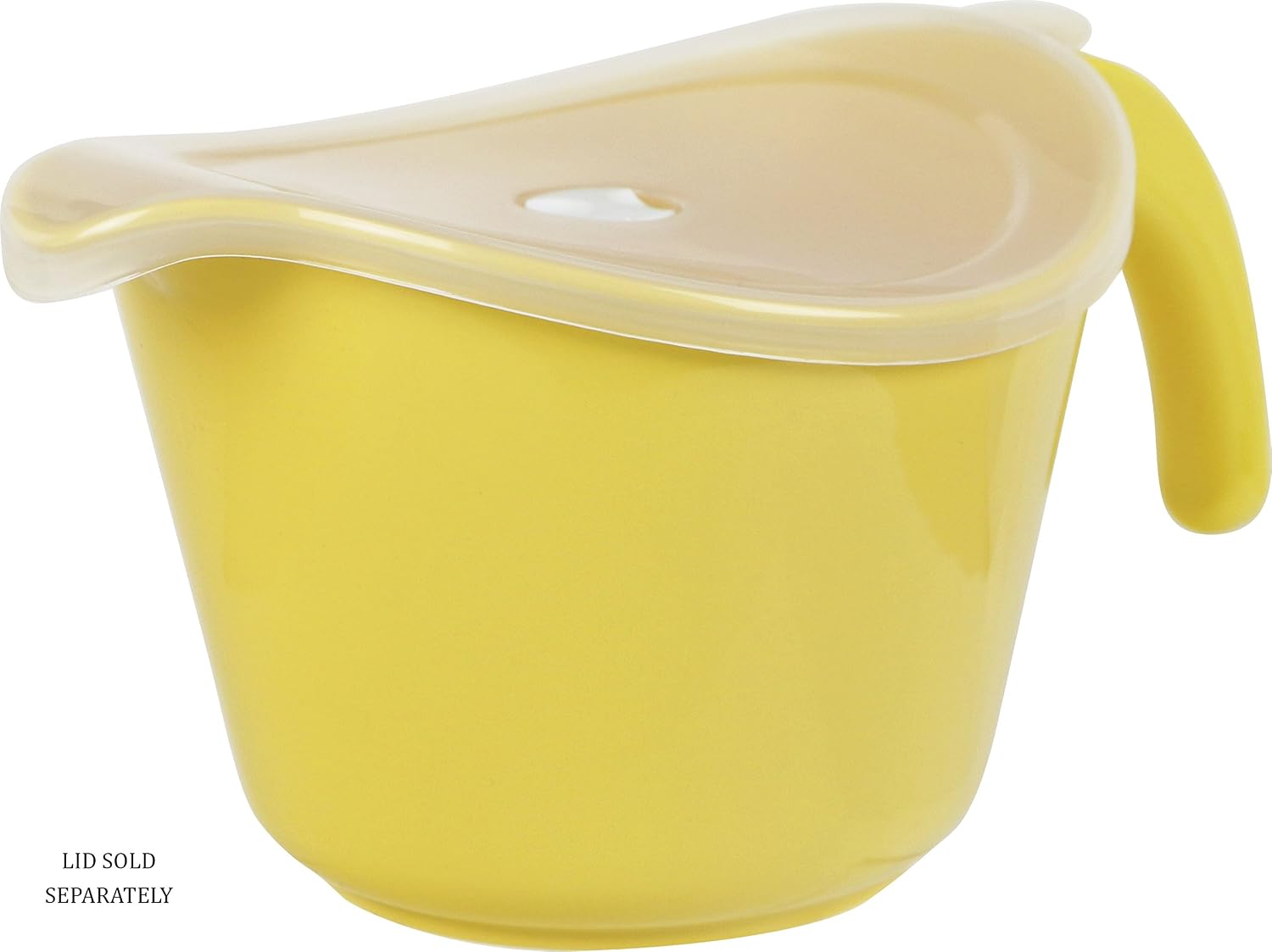 Reston Lloyd, Batter Bowl With Pour Spout, Non-Slip Base, Erogonomic Space Saving Detachable Handle, 2 QT Heavy Duty BPA-Free Microwave & Dishwasher Safe, Plum