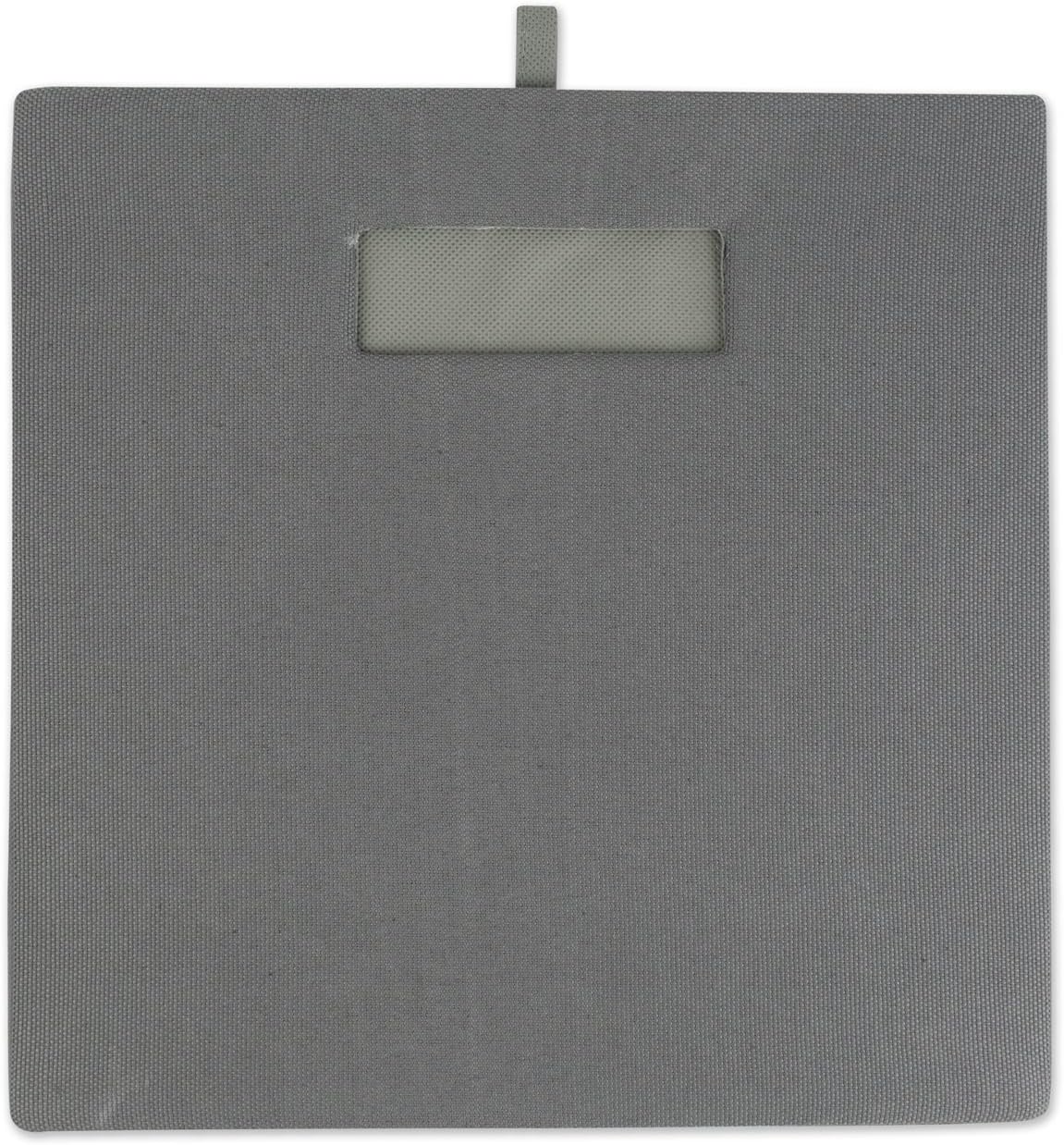 DII Fabric Storage Cube Organizer Bin 13x13x13 Foldable, Teal