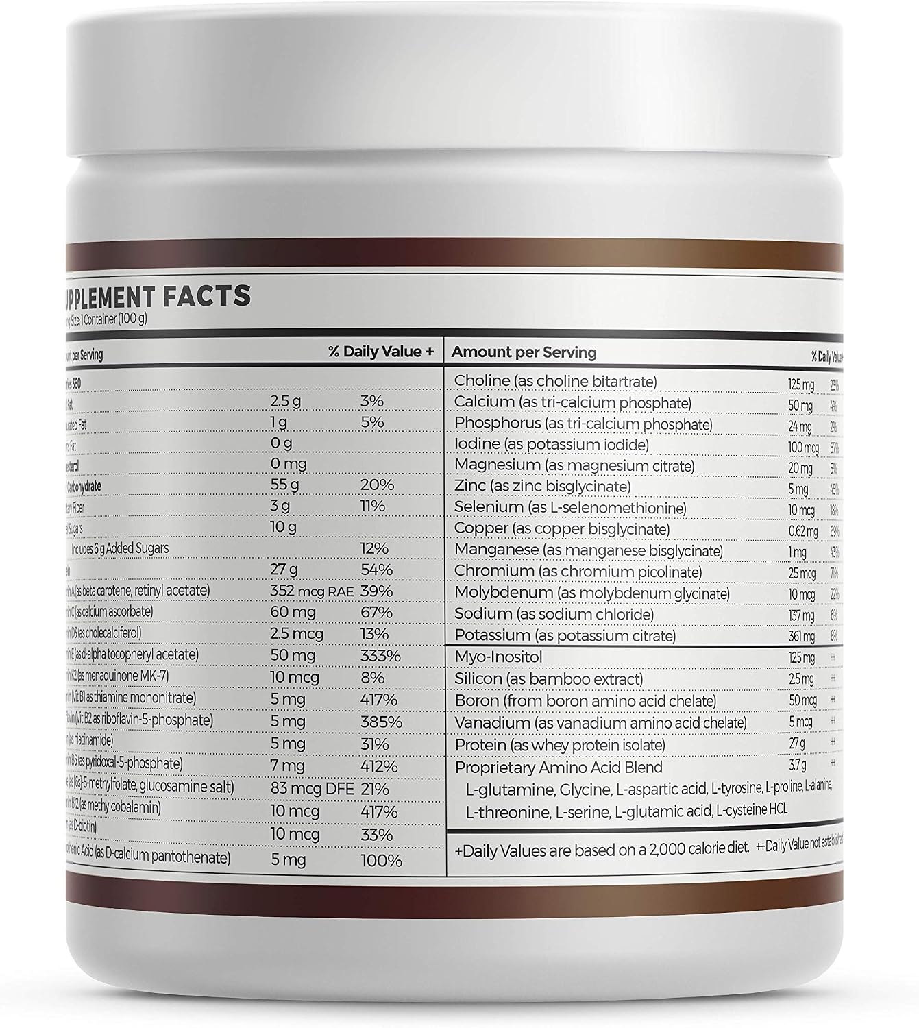 Isolate Protein - Diet Supplement for Improved Gut Health, Extra Nutritional Support, Non-GMO, Gluten-Free, Lactose-Free, Casein-Free (2.2 Lbs, Simply Vanilla)