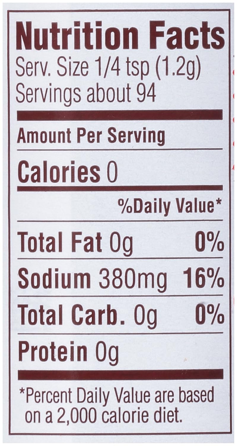 Lawry’s Seasoned Salt, No MSG Added, Kosher Certified, Staple, Versatile, All-Purpose Seasoning to Shake on Beef, Pork, or Poultry, 16 oz
