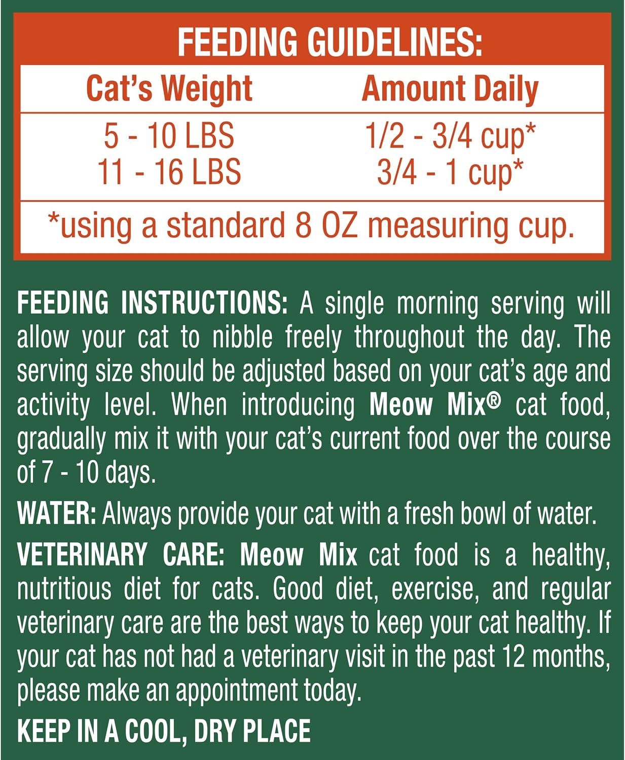 Meow Mix Indoor Health Dry Cat Food, 6.3 Pound Bag