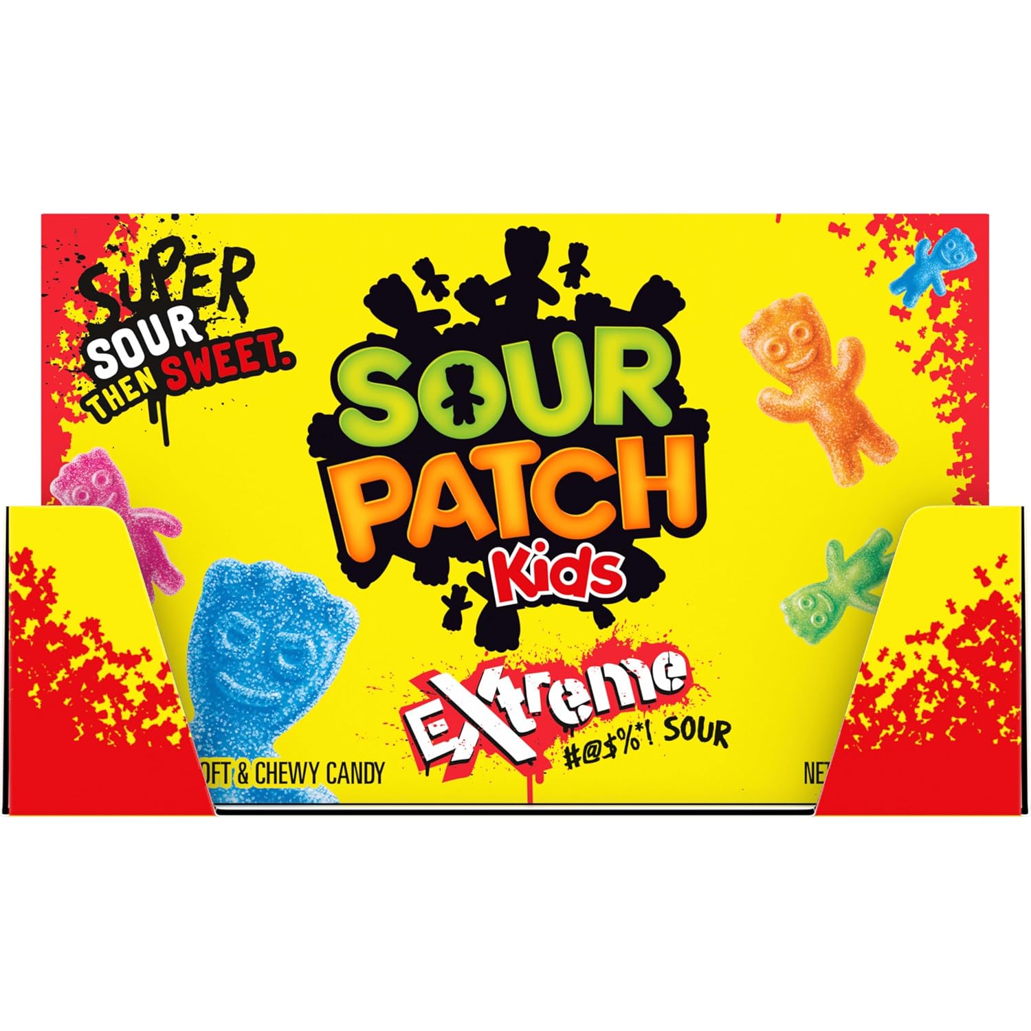 SOUR PATCH KIDS & SWEDISH FISH Soft & Chewy Gummy Candy Variety Pack, 15 ct