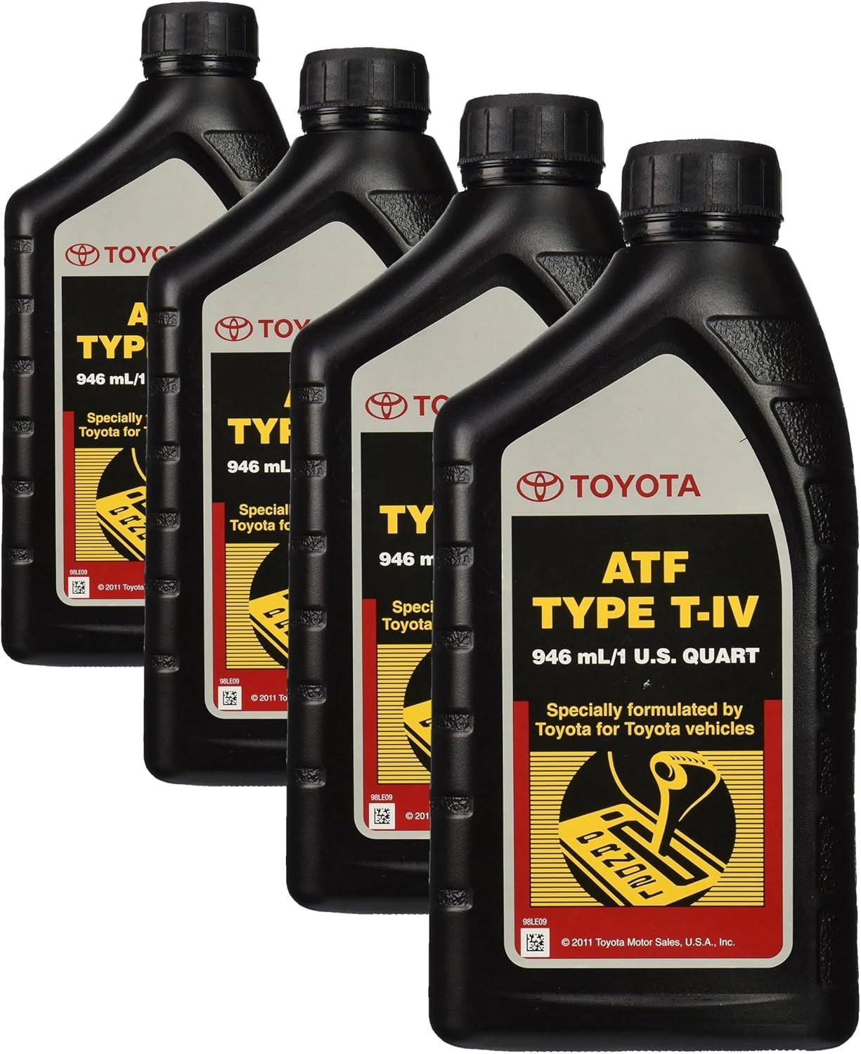 Toyota 00279-000T4-0 Lexus ATF Automatic Transmission Fluid, Black