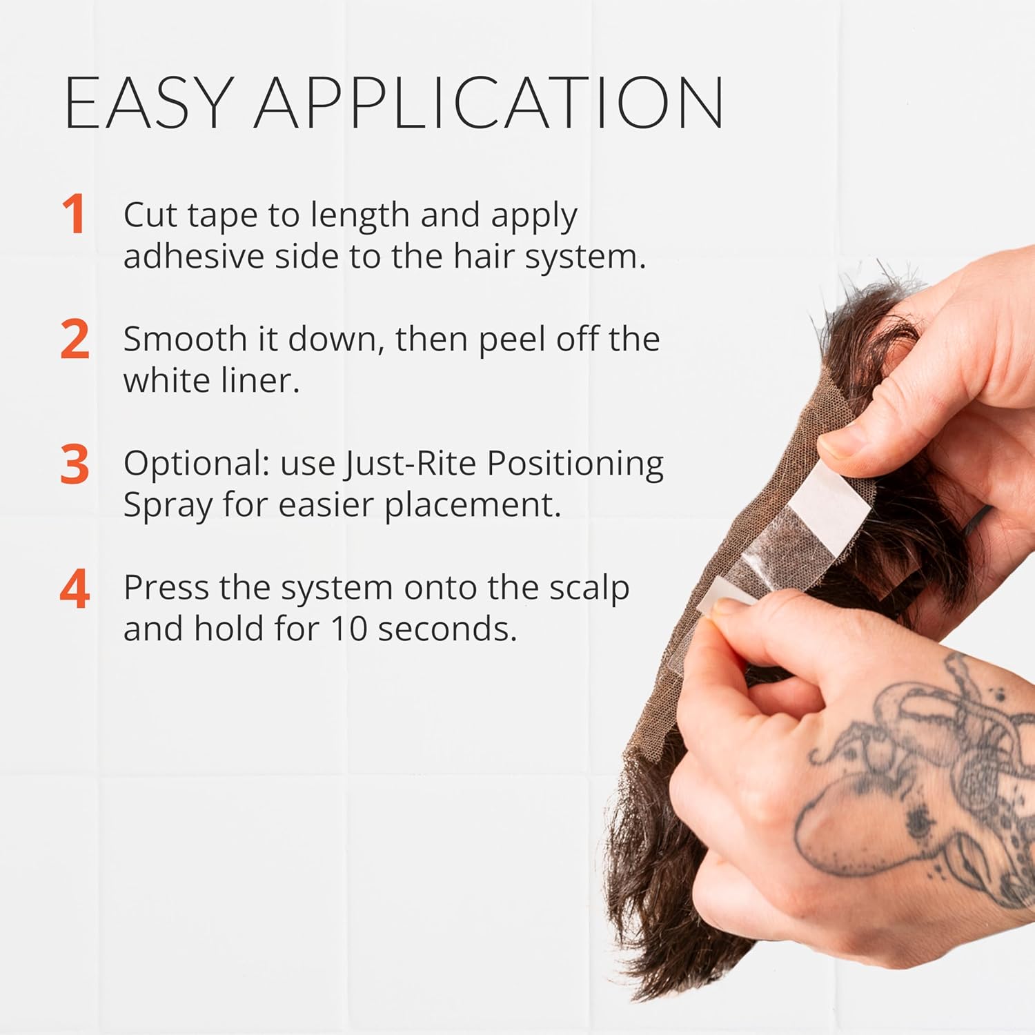 Walker Tape 1522 Clear Roll 3/4 x 36 Yards for Wig Installs, Lace Systems, Toupee Applications, Hair Tape Prep and Adhesive Strips Use Offering Hypoallergenic Comfort, Daily Wear Hold and Low Residue