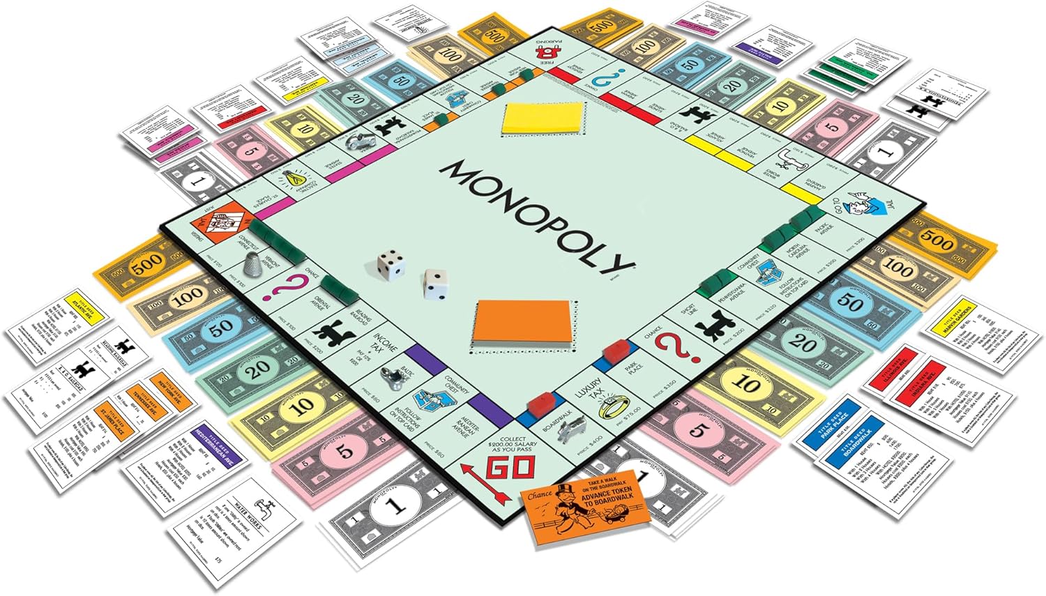 Monopoly The 1980's Edition, with Original Art, by Winning Moves Games USA | Includes Classic Tokens, For 2 to 8 Players, Ages 8+