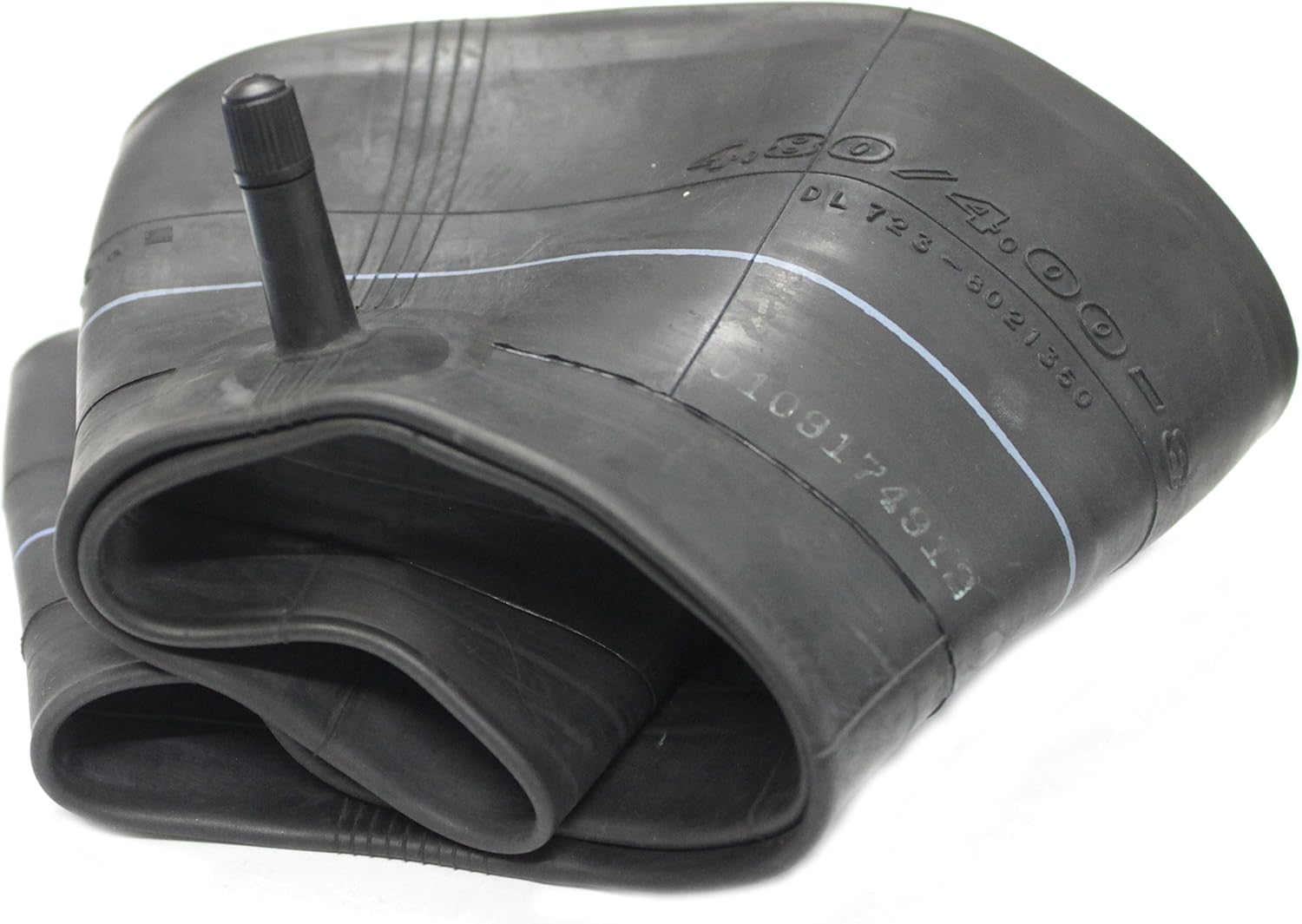 Deli Tire Lawn and Garden Inner Tube, TR13 Straight Valve Stem, For Wheelbarrows, Tractors, Mowers, Carts (4.80/4.00-8)