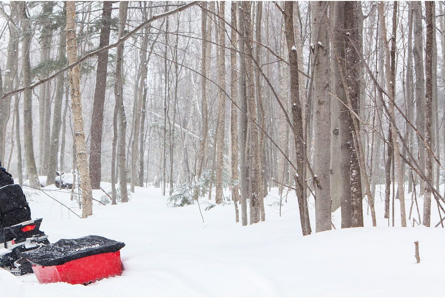 Pelican Red Trek Sports 75 Utility Snow Sled
