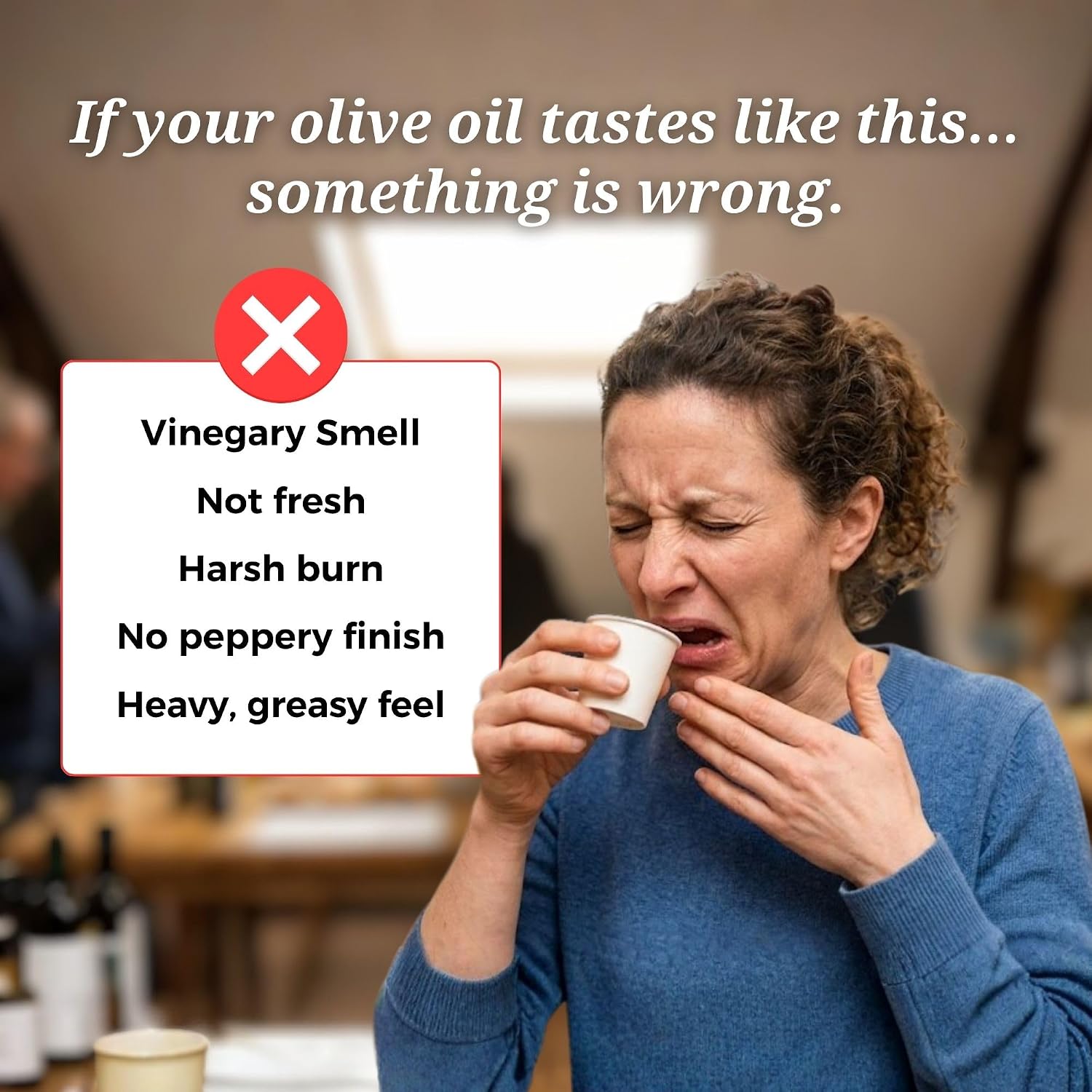Papa Vince Hydroxytyrosol Lab-Verified Olive Oil - Drinking EVOO, Fresh Taste, High in Polyphenols, First Cold Press, Family Harvest, Sicily, Italy