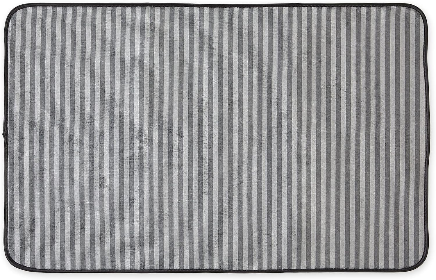 Bone Dry Striped Pet Cage Mat, XX-Large - 30 x 45, Gray